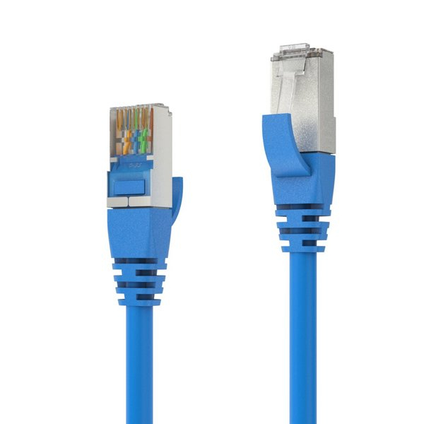 4016058013318 - Patchkabel CAT 6A SFTP 10m blau 4016058013318 Büroring 4016058013318 - Patchkabel CAT 6A SFTP 10m blau 4016058013318 Büroring