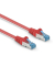 Patchkabel CAT 6A S/FTP, 2m, rot