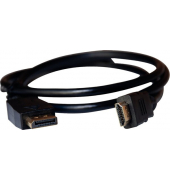 DisplayPort auf HDMI Kabel 1,0m, schwarz