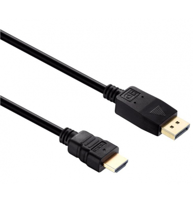 DisplayPort auf HDMI Kabel 1,5m, schwarz