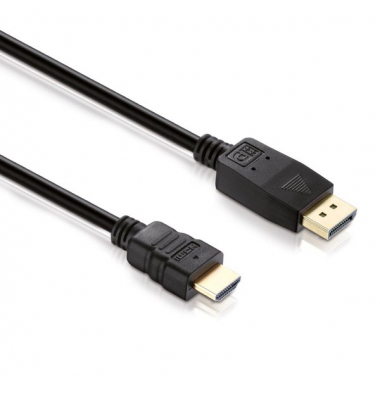DisplayPort auf HDMI Kabel 2,0m, schwarz