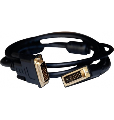 DVI Dual Link Kabel, 1,5m, schwarz