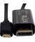 USB-C auf DisplayPort Kabel, 1,0m, schwarz