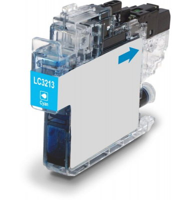 Tintenpatrone cyan für Brother DCP J572DW/772DW/774DW #LC-3213C
