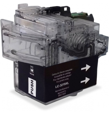 Tintenpatrone schwarz für Brother MFC J5330DW/5335DW/5730DW #LC3219BKXL