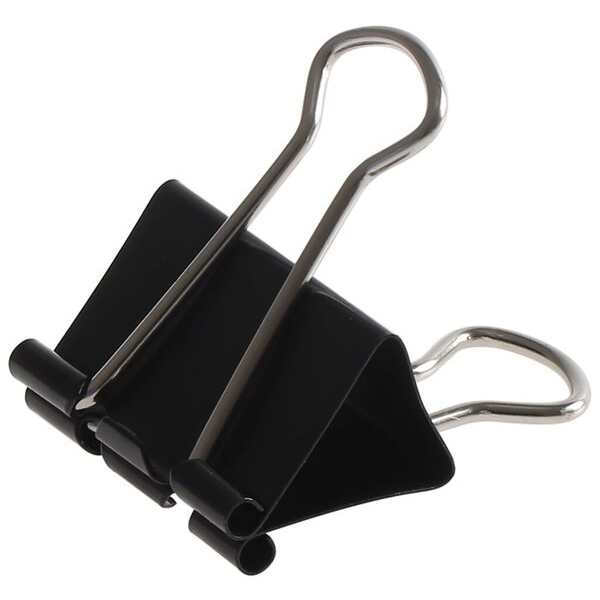 4016058016319 - Foldbackklammern schwarz vernickelt 32mm lang 4016058016319 BRG120132 12 Stück