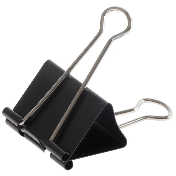 4016058016395 - Foldbackklammern schwarz vernickelt 51mm lang 4016058016395 BRG120151 12 Stück