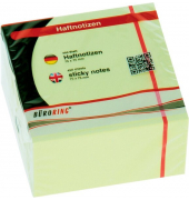 Haftnotiz FSC Würfel 75x75mm pastellgelb