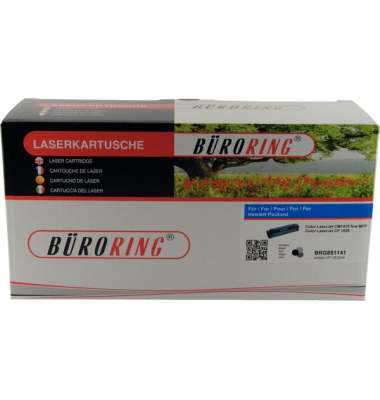 Toner BRG851141 (kompatibel zu HP Color LaserJet CM 1415), schwarz, ca. 2000 Seiten