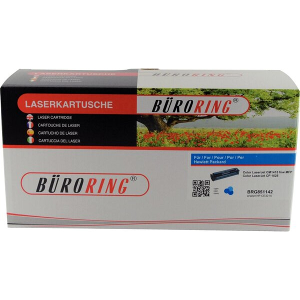 4016058026493 - Toner BRG851142 (kompatibel zu HP Color LaserJet CM 1415) cyan ca 1300 Seiten 4016058026493 Büroring