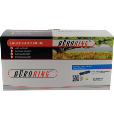 Toner BRG851144 (kompatibel zu HP Color LaserJet CM 1415), gelb, ca. 1300 Seiten