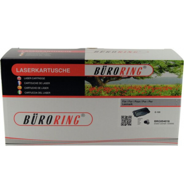 Toner Cartridge schwarz für Lexmark E120n