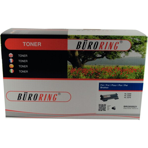 4016058026561 - Toner BRG855021 (kompatibel zu Brother HL-2240) schwarz ca 2600 Seiten 4016058026561 Büroring