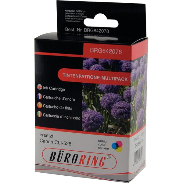 4016058027643 - Multipack 3 Farben für Canon Pixma MG5150 MG5250MG6150IP4850 4016058027643 BRG842078 3 Stück