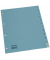 Büroring Register, 1-12, A4, PP-Folie, grau, 125 my