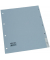 Büroring Register, 1-5, A4, PP-Folie, grau, 125 my