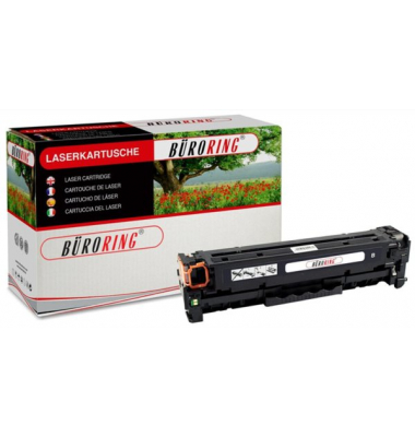 Toner Cartridge schwarz für HP Laserjet Pro 200 Color M 251 NW,