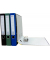 Ordner 201030GR, A4 50mm schmal Karton Wolkenmarmor grau