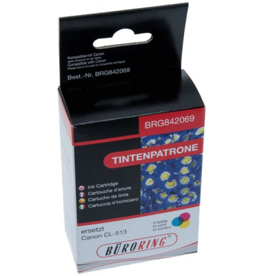 Tintenpatrone farbig für Canon Pixma MP240, MP260