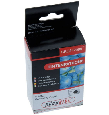 Tintenpatrone schwarz für Canon Pixma MG2150, MG3150