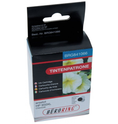 Druckerpatrone BRG841066 (kompatibel zu HP), schwarz, ca. 2515 Seiten