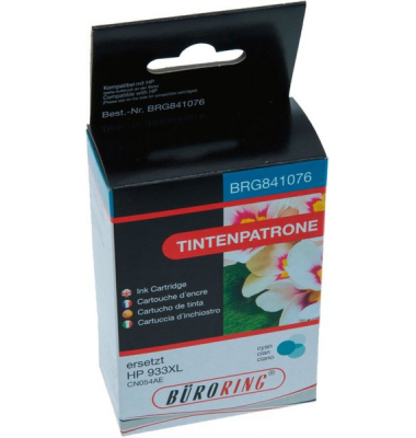 Tintenpatrone 933XL cyan für HP Officejet 6100 eDrucker, Tintenpatrone 933XL cyan für HP Officejet 6100 eDrucker,