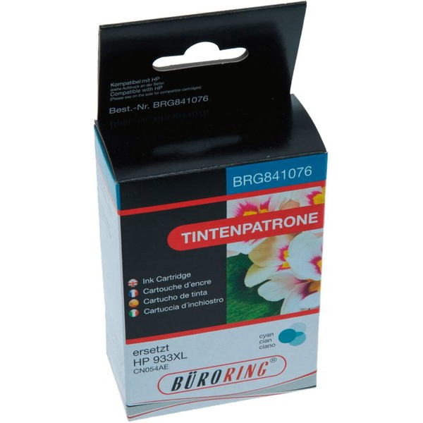 4016058034306 - Tintenpatrone 933XL cyan für HP Officejet 6100 eDrucker 4016058034306 BRG841076