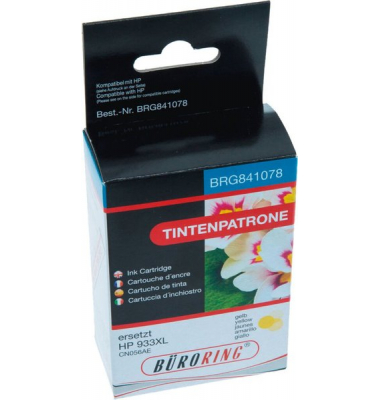 Tintenpatrone 933XL gelb für HP Officejet 6100 eDrucker, Tintenpatrone 933XL gelb für HP Officejet 6100 eDrucker,