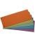 Trennstreifen BRG660599 farbig sortiert 190g gelocht 24x10,5cm 