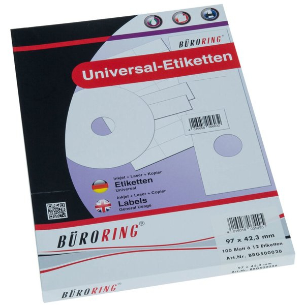 4016058035495 - Etiketten 500026 97 x 423 mm weiß 1200 Etiketten 4016058035495 500026 4016058035495 - Etiketten 500026 97 x 423 mm weiß 1200 Etiketten 4016058035495 500026