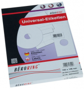 Etiketten 500029, wei&szlig;, 105x148mm, rechteckig