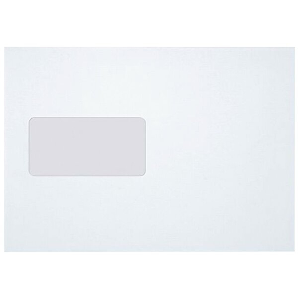 4016058036188 - Versandtaschen C5 mit Fenster selbstklebend 90g weiß 4016058036188 500 Stück