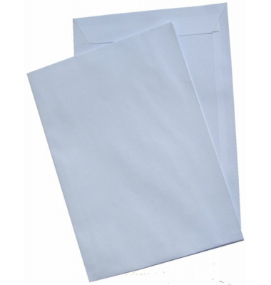 Versandtaschen C4 ohne Fenster haftklebend 120g weiß