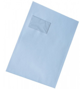 Versandtaschen C4 mit Fenster selbstklebend 120g weiß