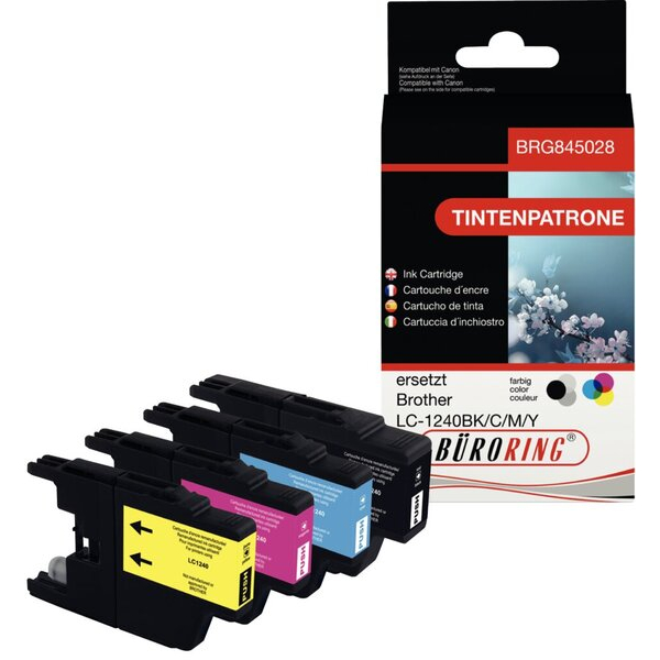 4016058038144 - Vorteilspack für Brother DCP J525W J725DW J925DW MFC J430W J5910DW 4016058038144 BRG845028