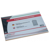 Versandtaschen C4 ohne Fenster mit Papprückwand haftklebend 110g braun