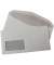 Kuvertierhüllen 307836, Din Lang+ (C6/5), 229x114mm, mit Fenster, nassklebend, 80g, weiß