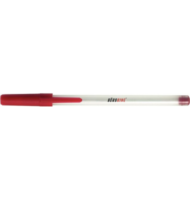 Kugelschreiber S-064260V50005, rot, 0,7mm, Einweg