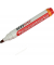 Büroring Permanentmarker, rot, Rundspitze 1,5-3mm