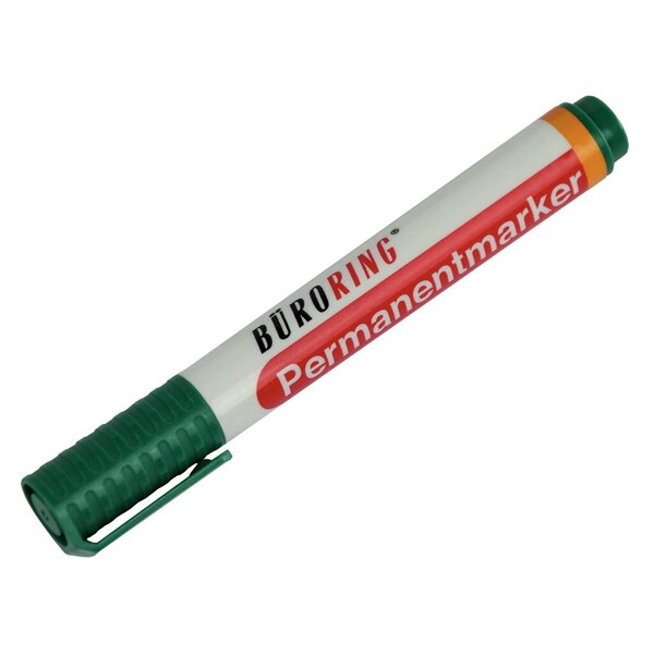 4016058045760 - Permanentmarker 222257 grün 15-3mm Rundspitze 4016058045760 Büroring