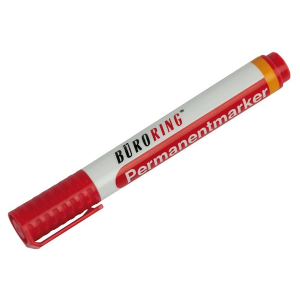 4016058045845 - Permanentmarker rot Keilspitze 1-4mm 4016058045845 Büroring
