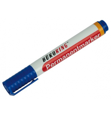 Permanentmarker, blau, Keilspitze 1-4mm