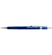 Druckbleistift, 254268, Härte HB, 0,7mm, blau, mit Radiergummi