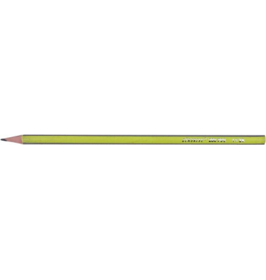 Büroring Bleistift, 2B dreieckig, ergonomischer Schaft