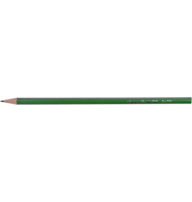 Büroring Bleistift, 2H dreieckig, ergonomischer Schaft