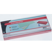 Trennstreifen BRG660571 rot 190g gelocht 24x10,5cm 