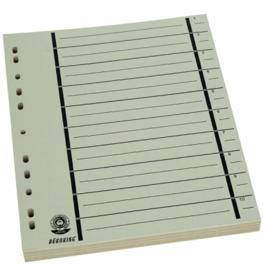 Trennblätter BRG670115 A4 chamois 170g 