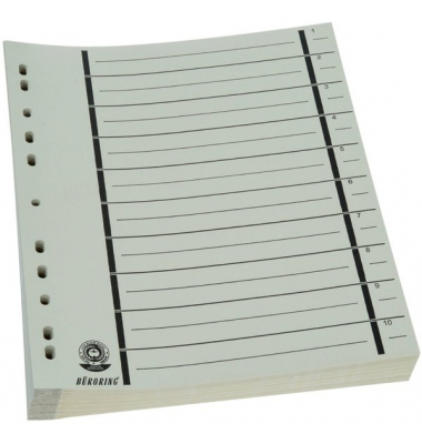 Trennblätter BRG670114 A4 chamois 180g 