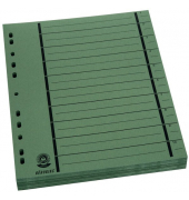 Trennblätter BRG670100 A4 grün 230g 