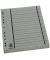 Trennblätter BRG670105 A4 grau 230g 